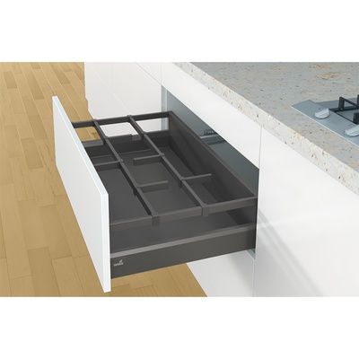 Направляющая Actro 400мм полного выдвиж. Левая - фото компании Мебельщик Направляющая Actro 400мм полного выдвиж. Левая - фото компании Мебельщик