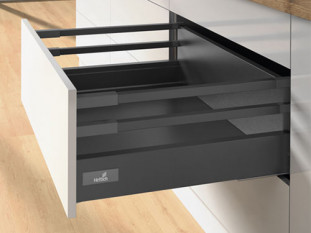 Боковина 420 мм h70 мм, правая, антрацит ATIRA - фото компании Мебельщик Боковина 420 мм h70 мм, правая, антрацит ATIRA - фото компании Мебельщик