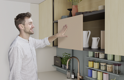 Декоративный самоклеящийся профиль Slide line M 18/4000мм черный - фото компании Мебельщик Декоративный самоклеящийся профиль Slide line M 18/4000мм черный - фото компании Мебельщик