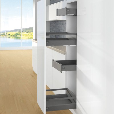 ArciTech 186x450 мм (94+1 релинг) антрацит (Push Тo Оpen Silent) - фото компании Мебельщик ArciTech 186x450 мм (94+1 релинг) антрацит (Push Тo Оpen Silent) - фото компании Мебельщик