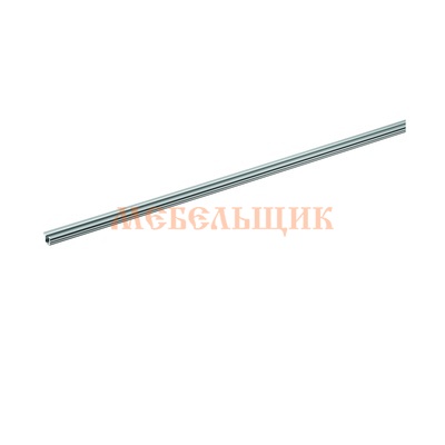 Профиль алюм. для Slide Line M, 4000мм, вкладная навеска - фото компании Мебельщик Профиль алюм. для Slide Line M, 4000мм, вкладная навеска - фото компании Мебельщик