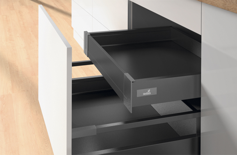 Боковина 420 мм h70 мм, правая, антрацит ATIRA - фото компании Мебельщик Боковина 420 мм h70 мм, правая, антрацит ATIRA - фото компании Мебельщик