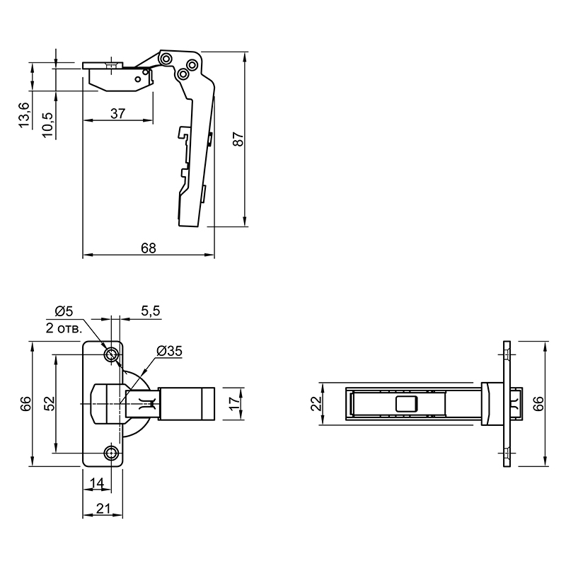 Петля угловая 90, открывание 95 для фальш панелей - фото компании Мебельщик Петля угловая 90, открывание 95 для фальш панелей - фото компании Мебельщик