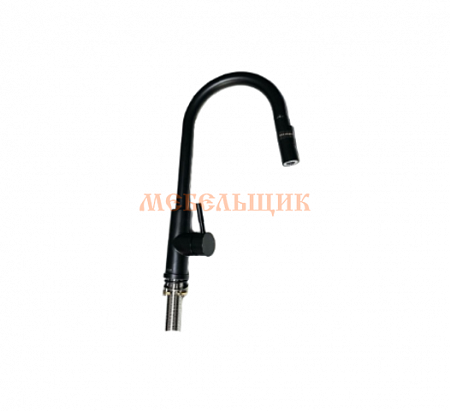 Смеситель, нержавейка, Черный KF304S5B - фото с сайта Мебельщик - мебельная фурнитура Смеситель, нержавейка, Черный KF304S5B - фото с сайта Мебельщик - мебельная фурнитура