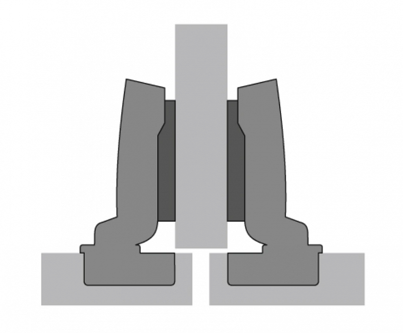 Петля полунакладная 110° Sensys для дверей 10 - 16 мм под прикручивание (без пружины) - фото компании Мебельщик Петля полунакладная 110° Sensys для дверей 10 - 16 мм под прикручивание (без пружины) - фото компании Мебельщик