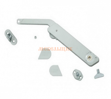 Подъемник FREElight-type D, серый - фото с сайта Мебельщик - мебельная фурнитура Подъемник FREElight-type D, серый - фото с сайта Мебельщик - мебельная фурнитура