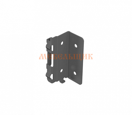 Соединитель задней стенки 101мм левый, антрацит - фото компании Мебельщик Соединитель задней стенки 101мм левый, антрацит - фото компании Мебельщик