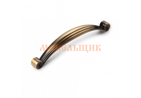 Ручка-скоба Брашированная старинная латунь RS427BAB.4/128 (BOYARD) Сh139042    - фото с сайта Мебельщик - мебельная фурнитура Ручка-скоба Брашированная старинная латунь RS427BAB.4/128 (BOYARD) Сh139042    - фото с сайта Мебельщик - мебельная фурнитура