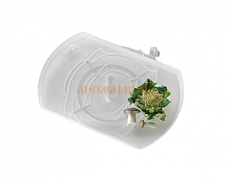 Поворотный лоток ComfortSpin пластик, прозрачный, матовый - фото компании Мебельщик Поворотный лоток ComfortSpin пластик, прозрачный, матовый - фото компании Мебельщик