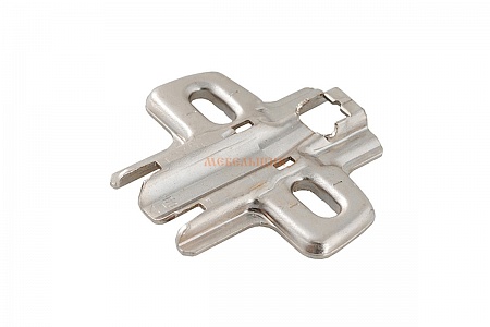 Монтажная планка minimat 3,0 мм для п/накладной и вкладной петли - фото компании Мебельщик Монтажная планка minimat 3,0 мм для п/накладной и вкладной петли - фото компании Мебельщик