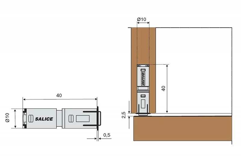 Push to open магнитный адаптер - фото с сайта Мебельщик - мебельная фурнитура Push to open магнитный адаптер - фото с сайта Мебельщик - мебельная фурнитура