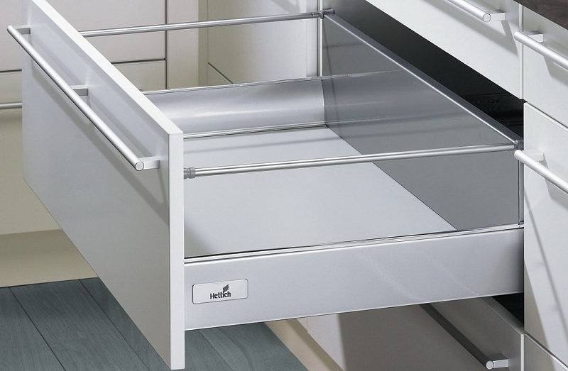 Продольный релинг 470 мм, серый - фото компании Мебельщик Продольный релинг 470 мм, серый - фото компании Мебельщик