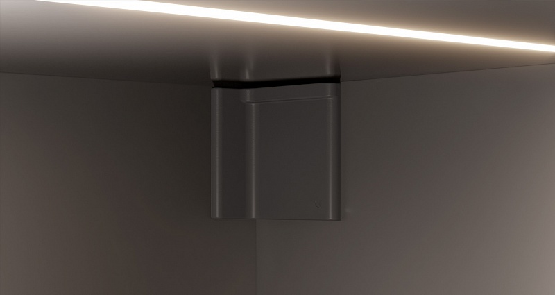 Подвесной кронштейн LIBRA H11 правый / винт, муфта / 120-160 кг - фото магазина Мебельщик Подвесной кронштейн LIBRA H11 правый / винт, муфта / 120-160 кг - фото магазина Мебельщик