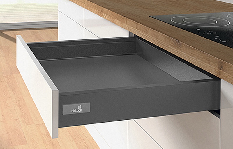 Боковина 420 мм h70 мм, правая, антрацит ATIRA - фото компании Мебельщик Боковина 420 мм h70 мм, правая, антрацит ATIRA - фото компании Мебельщик