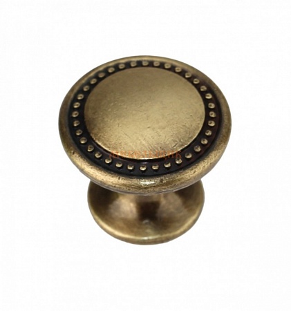 Ручка-кнопка старинная латунь RC053AB.4 (BOYARD) Сh137089    - фото с сайта Мебельщик - мебельная фурнитура Ручка-кнопка старинная латунь RC053AB.4 (BOYARD) Сh137089    - фото с сайта Мебельщик - мебельная фурнитура
